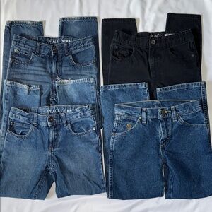 SOLD - Bundle of 4 boys jeans